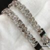 692fcab399f2d84055c89303 Hermes New Kelly Collection Jewelry, Kelly Gourmette Bracelet with Cuban Chain
