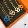 692fcabf99f2d84055c8931a Hermes New Arrival Pig Nose O'maillon Series Necklace