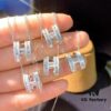 692fcac299f2d84055c89321 Top-tier Hermes-inspired Diamond-Paved 'H' Necklace, 925 Sterling Silver with Precision CNC Craftsmanship and Exquisite Stone Inlay