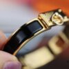 692fcad699f2d84055c89348 New Arrival Hermes-Inspired Enamel Bracelet with H Lock Closure