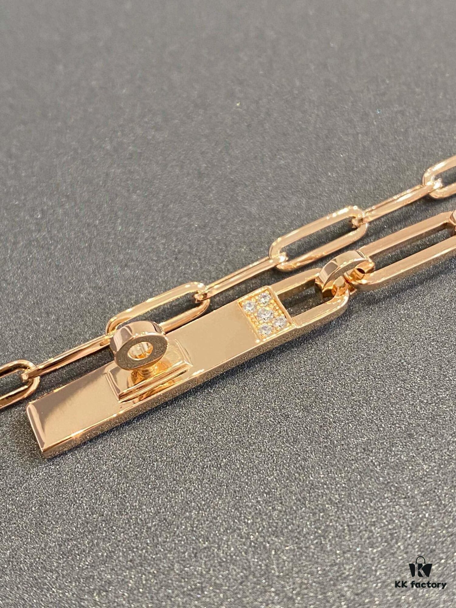 692fcaea99f2d84055c89367 Authentic Hermes Kelly Chaine Necklace, Heavy Craft Series, Limited Stock Available