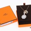692fcaee99f2d84055c8936d New Arrival💗 Hermès Porcelain Necklace O'maillon Collar, Counter Color Duplication, Five Colors Available
