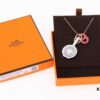 692fcaee99f2d84055c8936f New Arrival💗 Hermès Porcelain Necklace O'maillon Collar, Counter Color Duplication, Five Colors Available