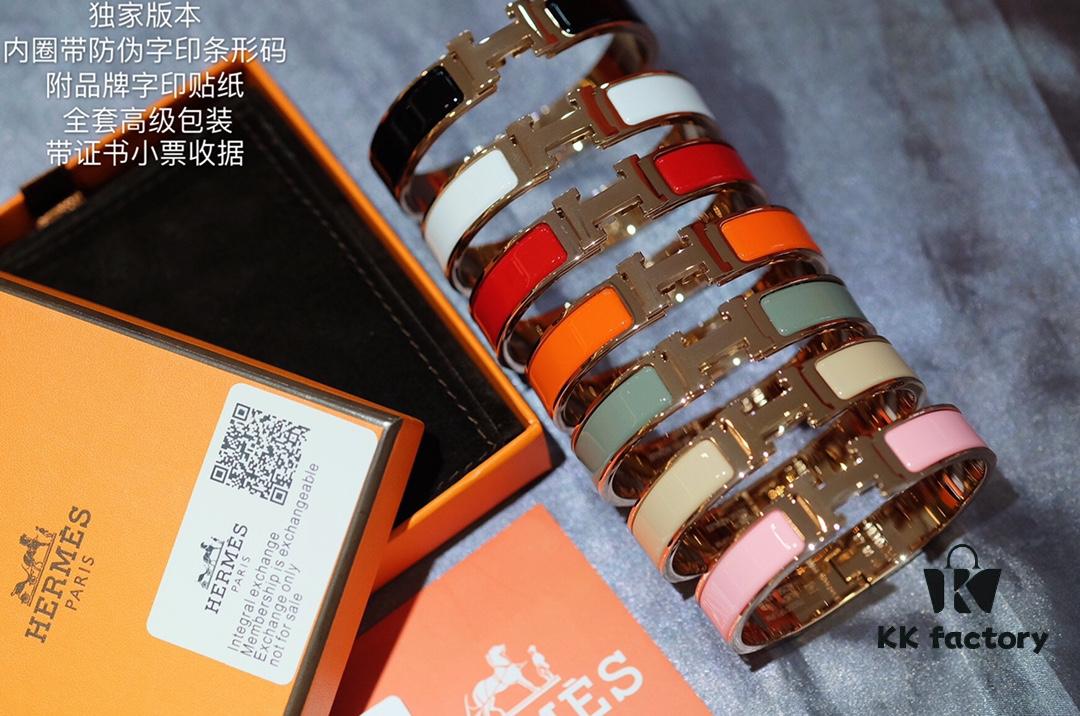 Hermès H Bracelet Bestseller Seven Colors Heavyweight Recommendation [Detail Images]