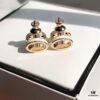 692fcb0d99f2d84055c893a7 Hermes Pop Platinum Edge H Enamel Stud Earrings