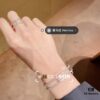 Hermès Full Diamond H Bracelet