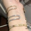 Hermès Full Diamond H Bracelet
