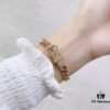 692fcb1999f2d84055c893c5 Hermes 2021 New Half-Pave Luxury Bracelet - Premium Custom Design with Imported V-Gold Plating and Micro-Paved High-Carbon Diamonds, Platinum and Rose Gold Options