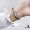 692fcb1b99f2d84055c893c6 Hermes 2021 New Half-Pave Luxury Bracelet - Premium Custom Design with Imported V-Gold Plating and Micro-Paved High-Carbon Diamonds, Platinum and Rose Gold Options