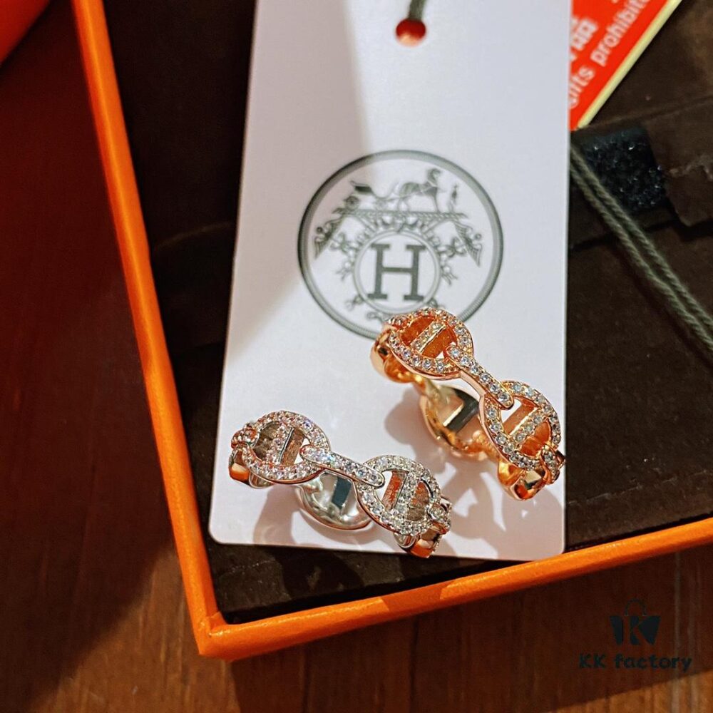 692fcb1c99f2d84055c893c9 V Gold Series: Hermes Pig Nose Full Diamond Ring