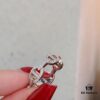 692fcb2099f2d84055c893d0 V Gold Series: Hermes Pig Nose Full Diamond Ring