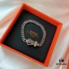 692fcb2199f2d84055c893d2 Hermes 2021 New Half-Pave Luxury Bracelet - Premium Custom Design with Imported V-Gold Plating and Micro-Paved High-Carbon Diamonds, Platinum and Rose Gold Options