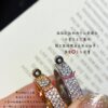 Hermess Hermès Full Diamond Kelly Ring