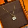 692fcb3599f2d84055c893f8 Hermes Original High-End Mother-of-Pearl Kelly Necklace, V-Gold Plated with Mimetic Gold, Most Authentic Version