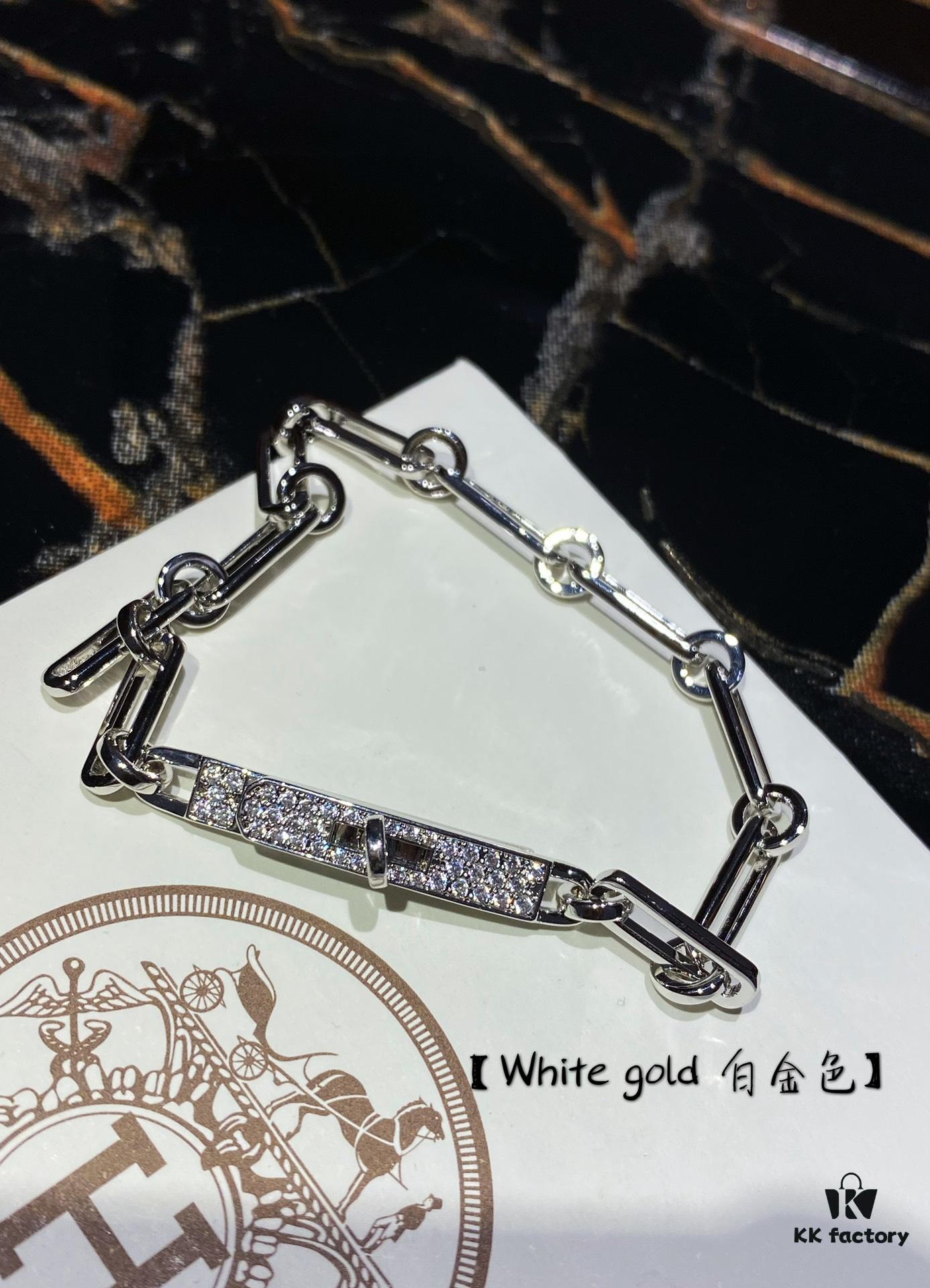 692fcb3699f2d84055c893fc Hermesss Kelly Hermes Diamond Bracelet