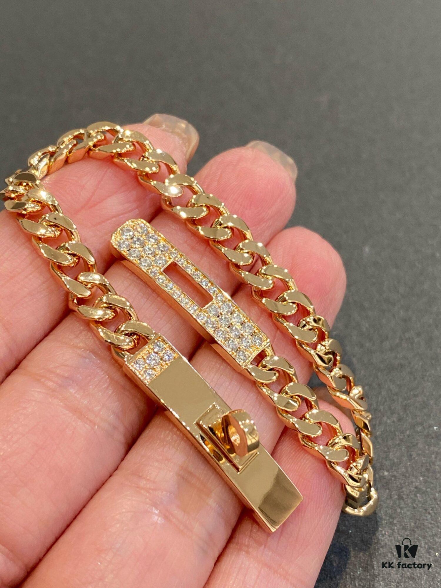 692fcb3f99f2d84055c8940b Hermès New Kelly Collection Jewelry, Kelly Gourmette Bracelet