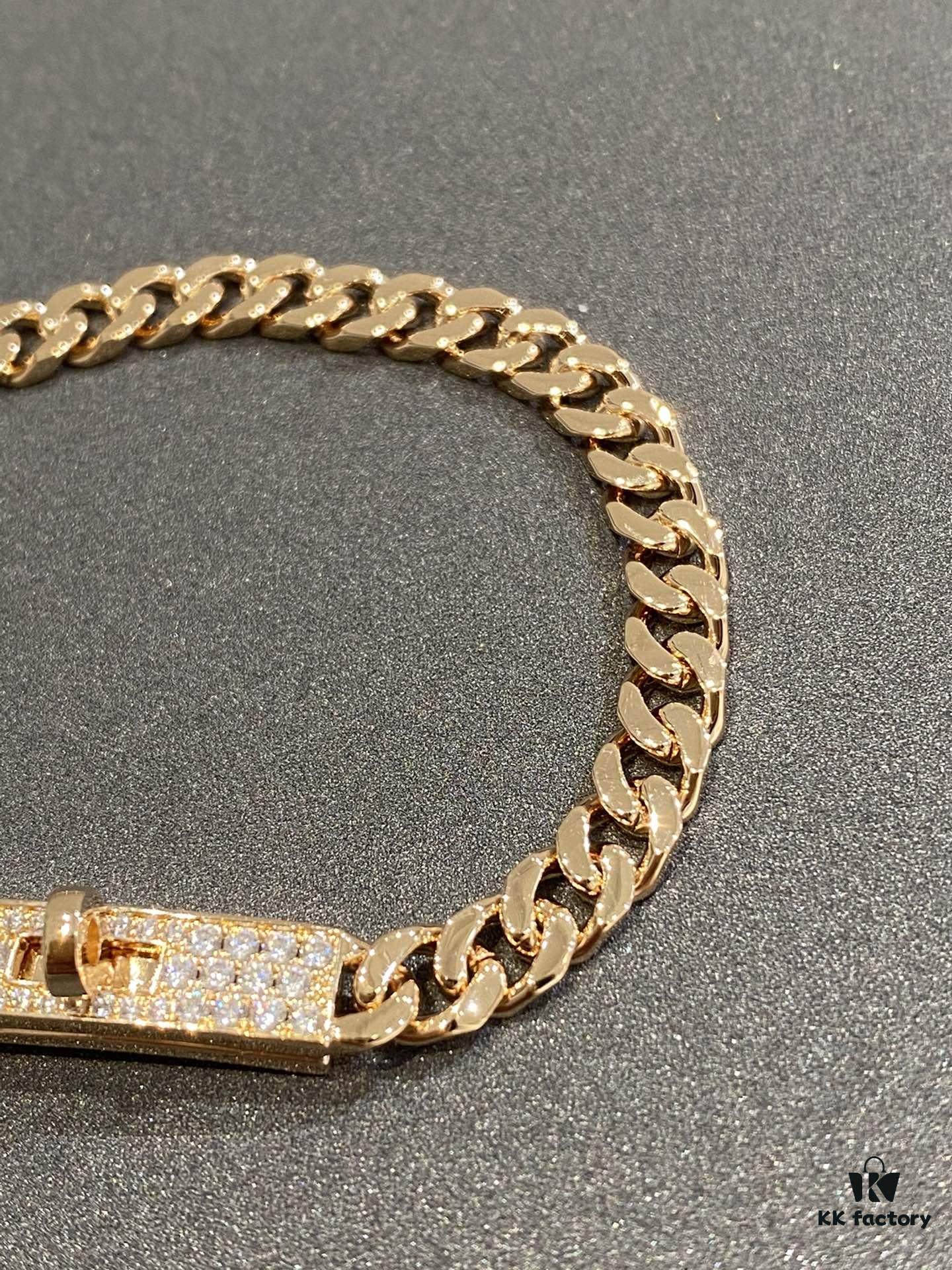 692fcb4399f2d84055c8940f Hermès New Kelly Collection Jewelry, Kelly Gourmette Bracelet
