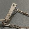 Hermes New Kelly Chaine Square Openwork Bracelet
