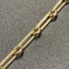 Hermes New Kelly Chaine Square Openwork Bracelet
