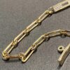 Hermes New Kelly Chaine Square Openwork Bracelet