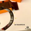 692fcb6b99f2d84055c89460 Hermes H Matte Black Sandblasted Black Warrior H Bracelet