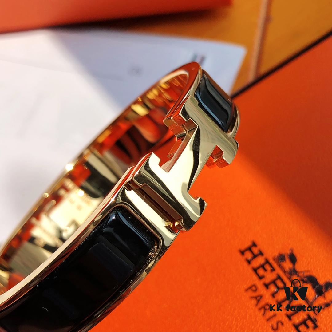 692fcbbd99f2d84055c894fa Exclusive Stock! New Color Release! Hermes Classic Enamel Cuff Bracelet, Lin Xintong & Jiang Xin's Same Style, Inspired by Andalusian Iron Balconies