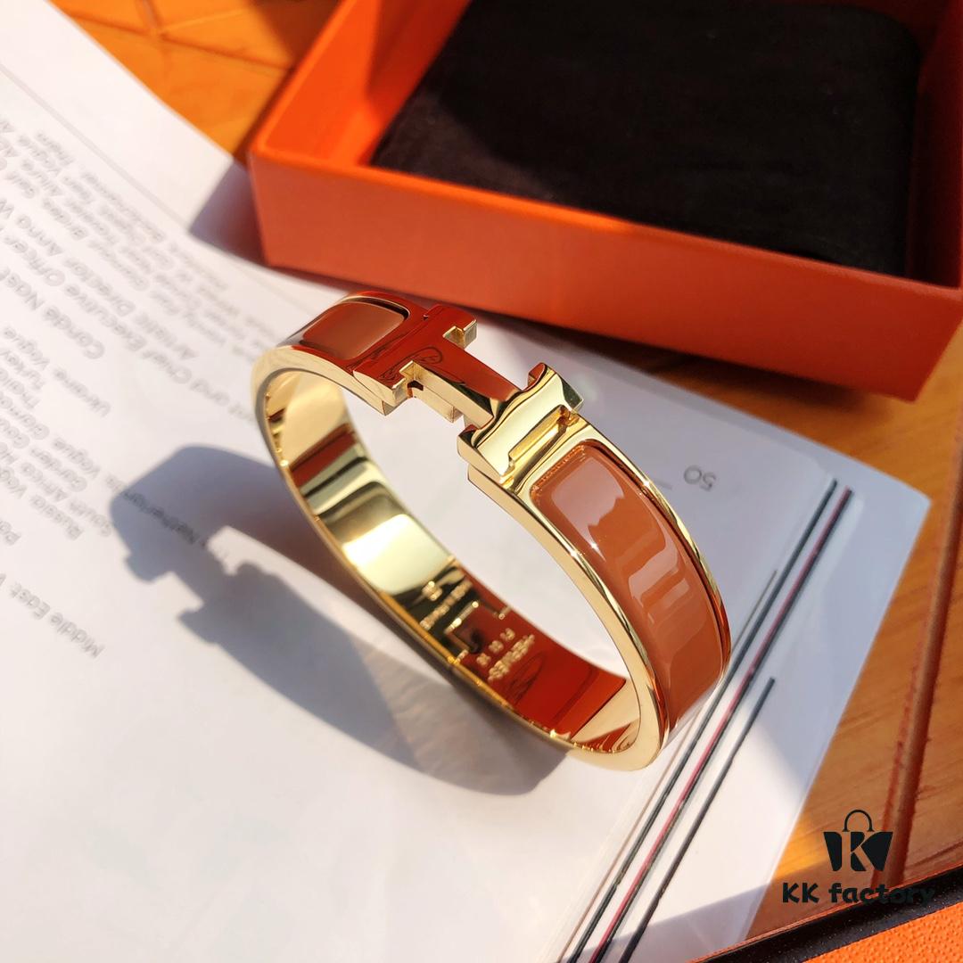 692fcbc199f2d84055c89502 Exclusive Stock! New Color Release! Hermes Classic Enamel Cuff Bracelet, Lin Xintong & Jiang Xin's Same Style, Inspired by Andalusian Iron Balconies