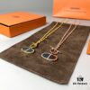 692fcbca99f2d84055c89511 Hermes Chaine d'Ancre Verso Pig Nose Necklace
