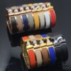 692fcbf399f2d84055c8955b Hermes Bracelet New Matte Sandblasted Couple Bracelet White Gold Rose Gold Yellow Gold Size: Men's Women's