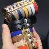 692fcbf399f2d84055c8955c Hermes Bracelet New Matte Sandblasted Couple Bracelet White Gold Rose Gold Yellow Gold Size: Men's Women's