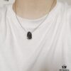 Hermès OMaillon Series Calfskin Necklace