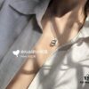 Hermès OMaillon Series Calfskin Necklace