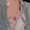 692fcc1199f2d84055c8959d Hermes OMaillon Series Calfskin Necklace