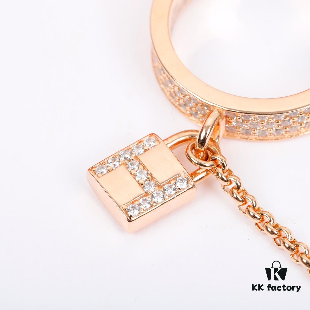 Hermes Kelly Clochette Ring