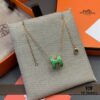 Hermes Necklace - Stud Earrings
