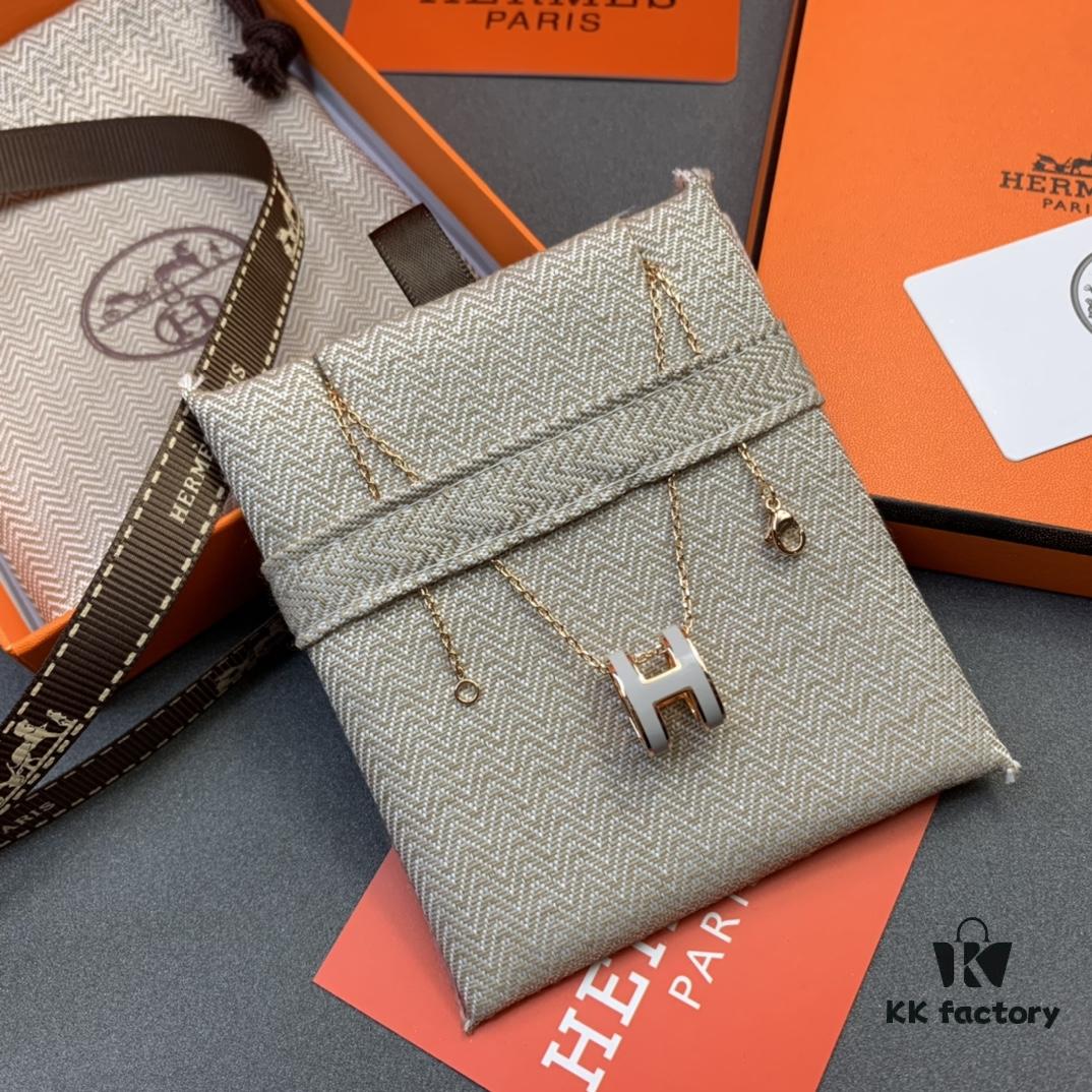 Hermes Necklace - Stud Earrings