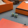 Hermes Small Necklace and Stud Earrings