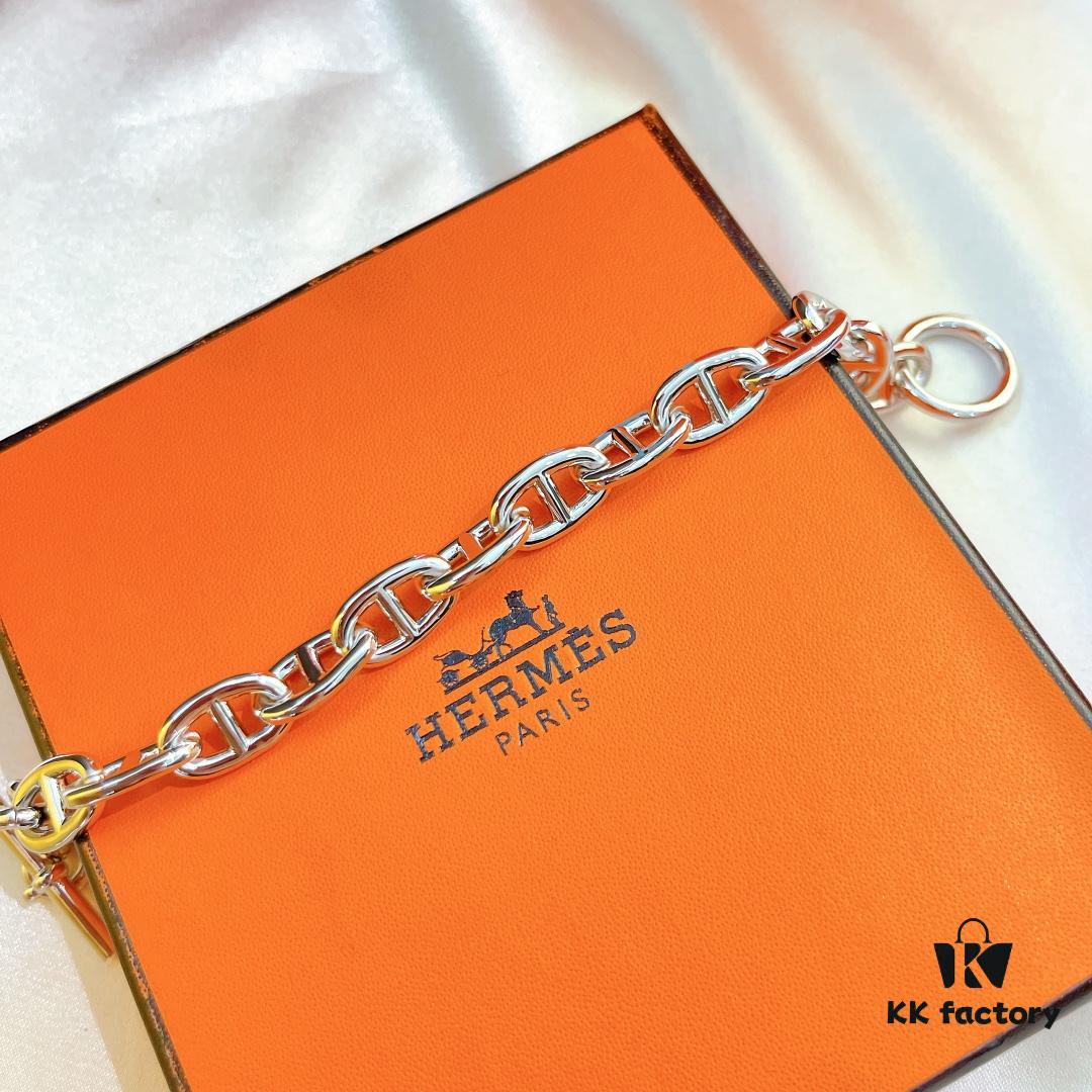 692fcc5b99f2d84055c89622 2021 Hermes New Arrival Pig Nose Bracelet, High-End Imported V Gold Plated Mijin, Full Name Influencer Style
