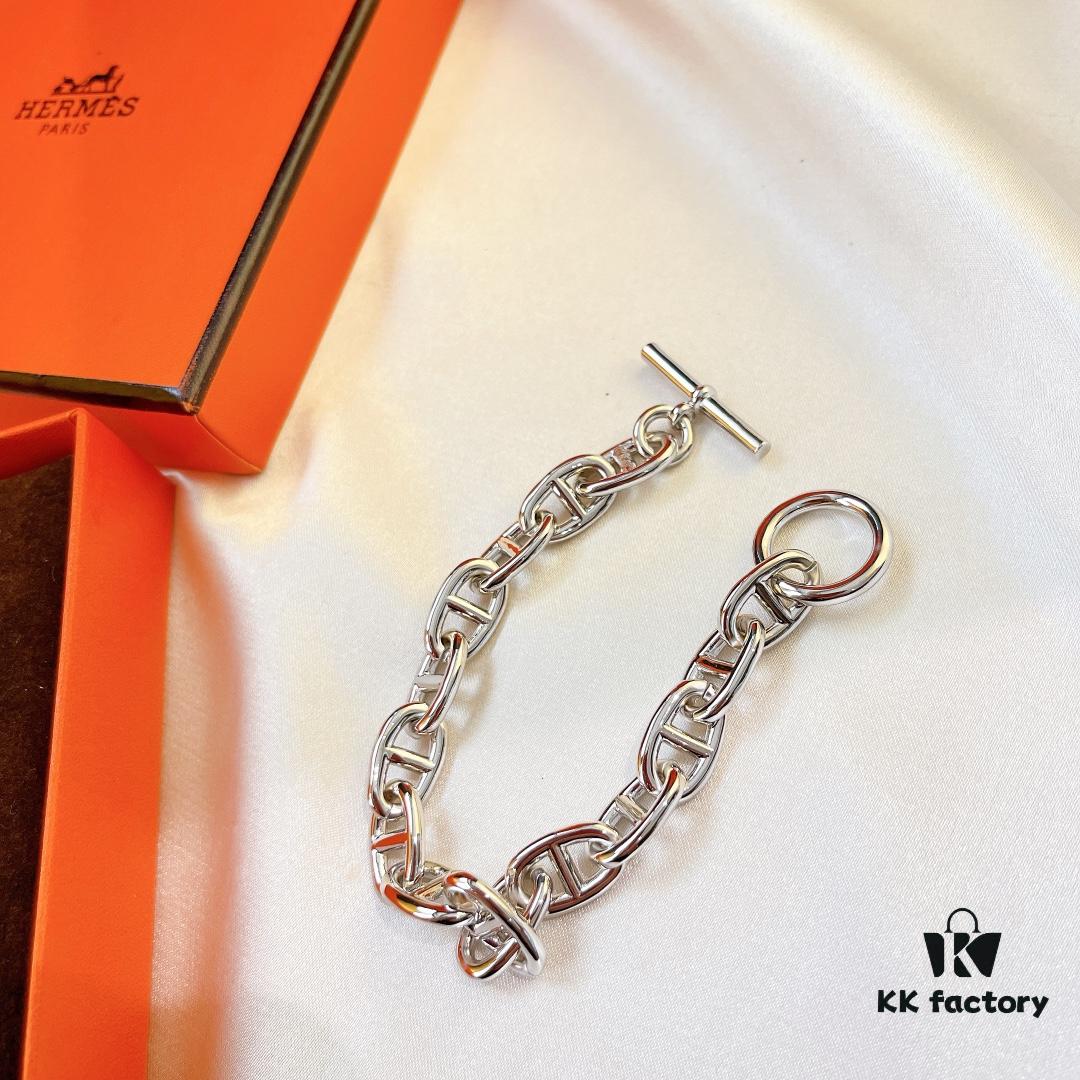 692fcc5b99f2d84055c89624 2021 Hermes New Arrival Pig Nose Bracelet, High-End Imported V Gold Plated Mijin, Full Name Influencer Style