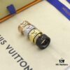 692fcc6499f2d84055c8963a LV Ring Luxury Black and White Bicolor Solid Gold Plated Never Fades Crown LV Louis Vuitton Letter Ring