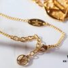 Louis Vuitton LV Letter Pendant Necklace