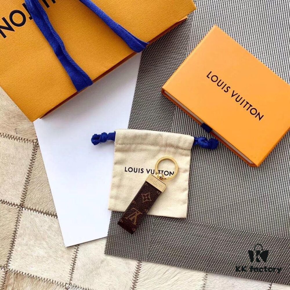 692fcc7799f2d84055c89665 LV Keychain, Perfect for Gifting or Personal Use! Grab It Fast! Made from Authentic LV Monogram Leather with Original Vintage Texture