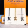 692fcc7c99f2d84055c8966c LV Necklace Limited Edition from Boutique, Stainless Steel with 18K Gold Vacuum Plating, Overseas Purchased Pendant, Available in Three Colors