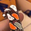 LV Vivienne Sparkling Enamel Full Diamond Bracelet FW Chain Links Patches