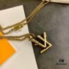 692fcc8b99f2d84055c8968f LV Latest Vintage-style TWIG Necklace Unisex