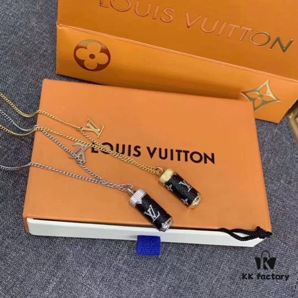 LV New Style Bottle Necklace FLUO