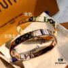 692fcca599f2d84055c896c2 LV NANOGram Bracelet Exclusive LV Classic Monogram Wide Bracelet Simple and Elegant, Less Likely to Clash, Features Iconic Monogram Pattern, Easy to Match with Outfits, Made of Imported 316L Stainless Steel with Vacuum White Gold Plating, Available in Gold and Rose Gold, In Stock for Immediate Shipping, Comes with Full Packaging, Ideal Gift