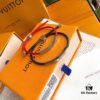 692fccb499f2d84055c896e0 Authentic Prototype Level LV Monogram Leather Bracelet ● Premium Brass Material with Calfskin Lining, Unique Retro-Futuristic Design, Four Patterns Available, Adjustable Unisex Couple Bracelet