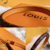 692fccc499f2d84055c896fc Louis Vuitton LV Monogram Double Leather Strap Bag Bracelet Wristband, Brass Hardware, Calfskin Lining, Vintage and Avant-garde Design, Must-have for Women