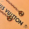 692fccc999f2d84055c89707 Trendy LV Irregular Flower Bracelet in Rose Gold, Thick Gold Plating, Elegant and Stylish, Adjustable Length